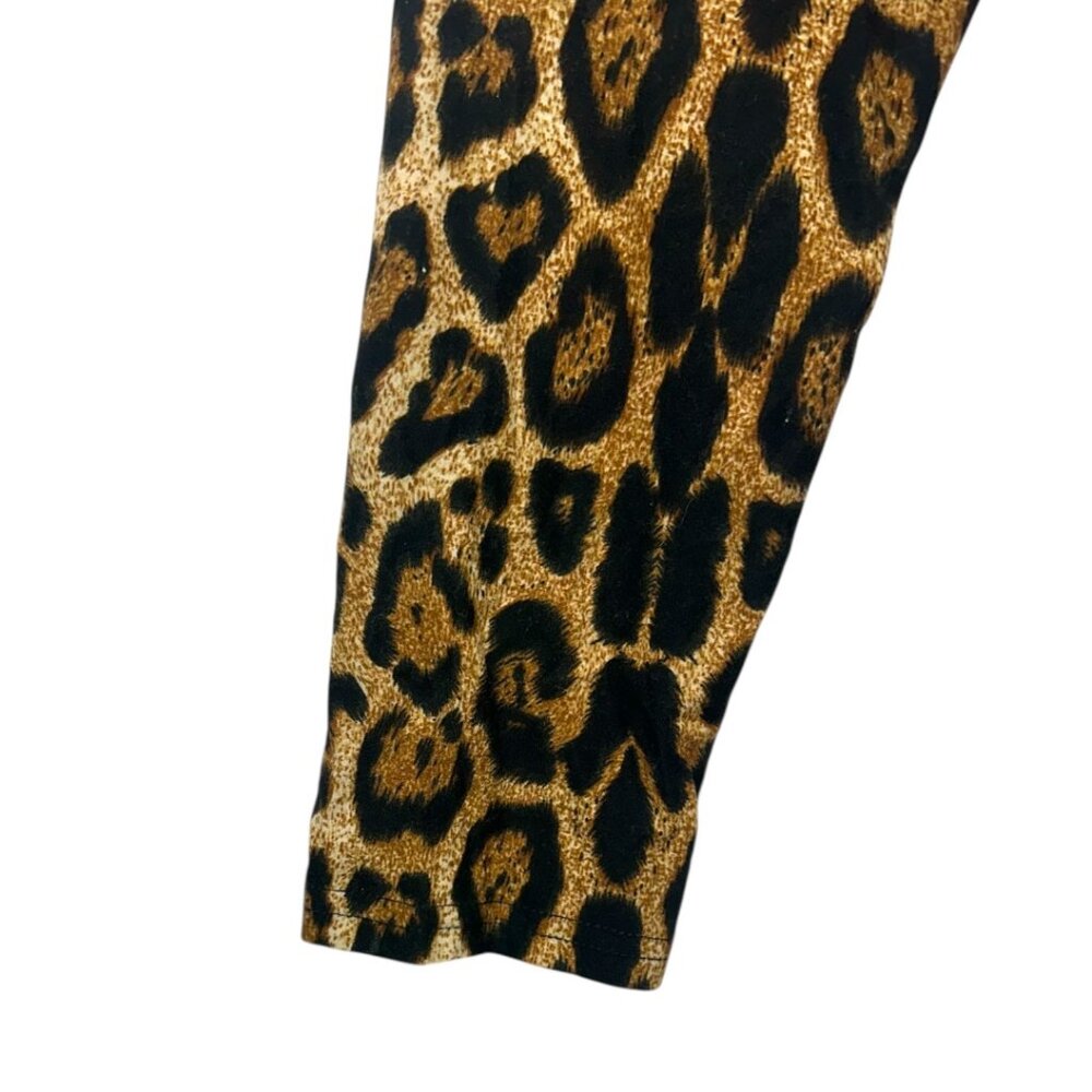 Leopard Print Button Up Cardigan - image 2